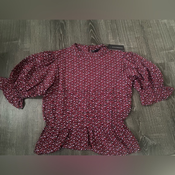NWT Wednesdays Girl blouse—medium - Picture 3 of 7
